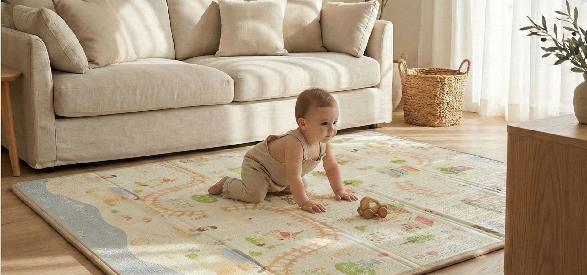 elematt - Alfombra bebé premium