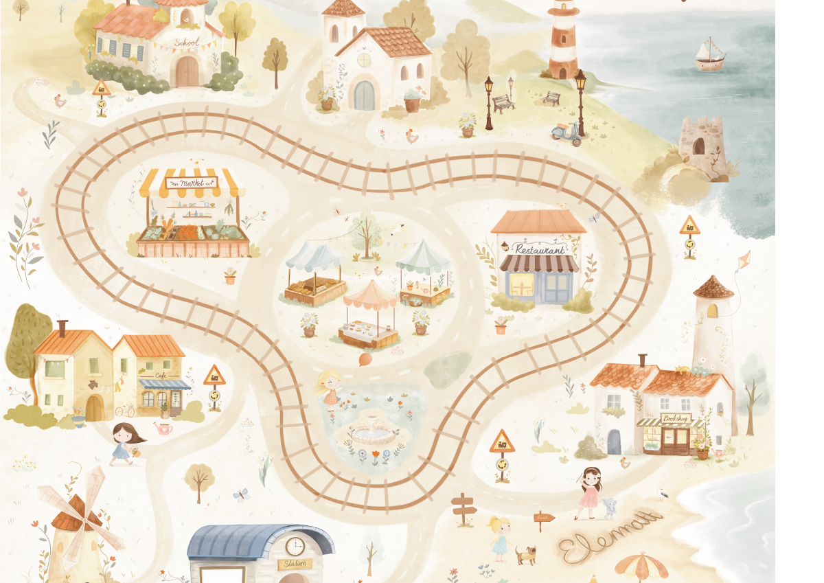 Cara A: Pueblo Costero